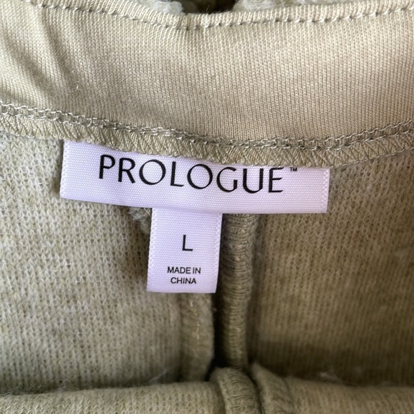 Prologue Light Green Sherpa Fleece Pullover Sweater - Picture 7 of 8